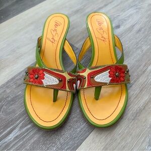 Miss Sixty Colorful Women's Sandals Size 37